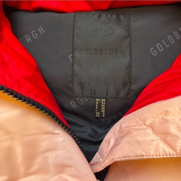 Goldbergh Women’s Ski Jacket Vest Puffer Coat Josie Jacket Pink Size US 4 - Picture 6 of 8
